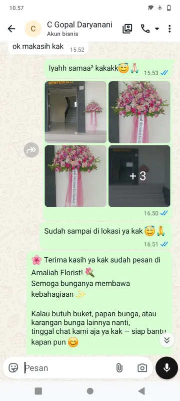 Pengiriman Karangan Bunga Plaza Indonesia