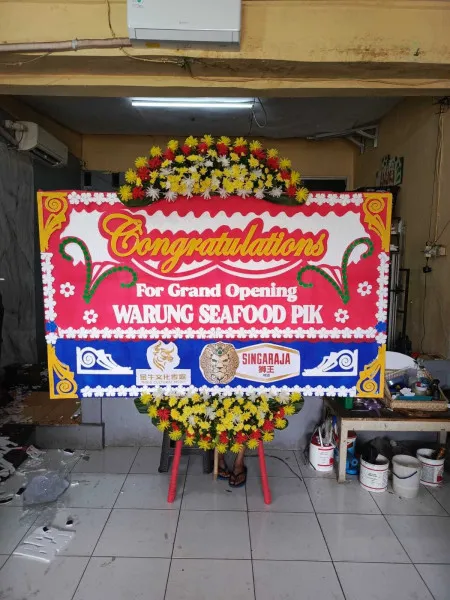 Papan Bunga Ucapan Selamat Plaza Indonesia