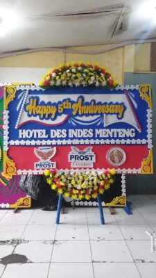 Papan Bunga di Plaza Indonesia