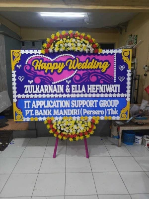 Papan Bunga di Plaza Indonesia